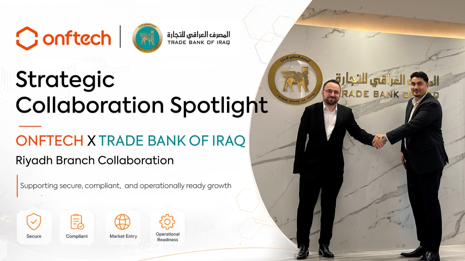 ONFTECH x Trade Bank of Iraq