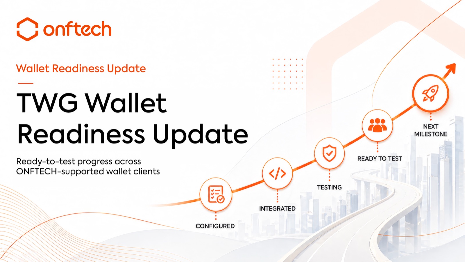 TWG Wallet Readiness Update